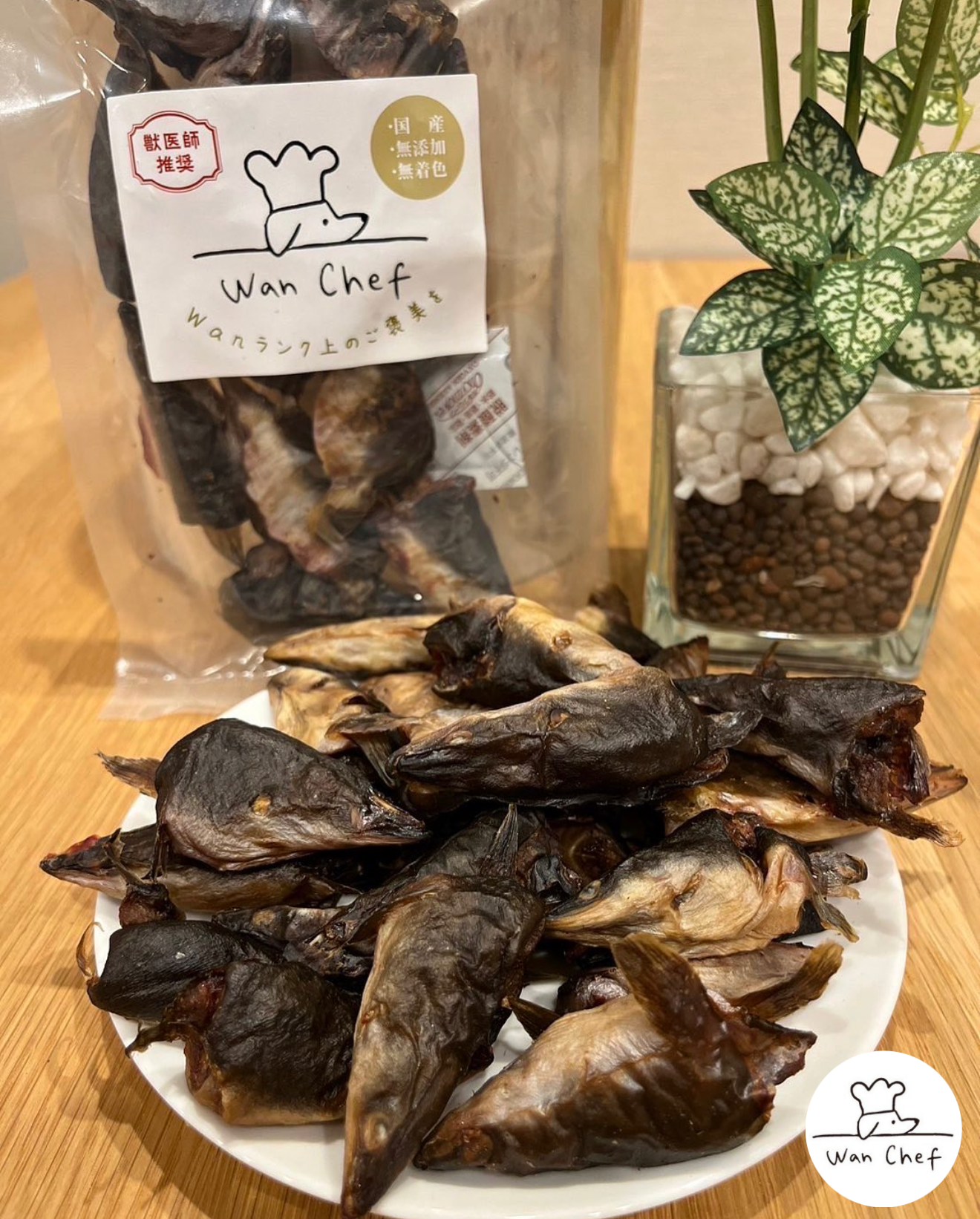 犬用 国産うなぎ頭 無添加 50g