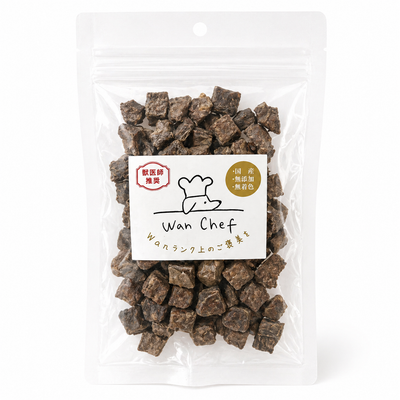 犬用 牛肺キューブ 無添加 40g